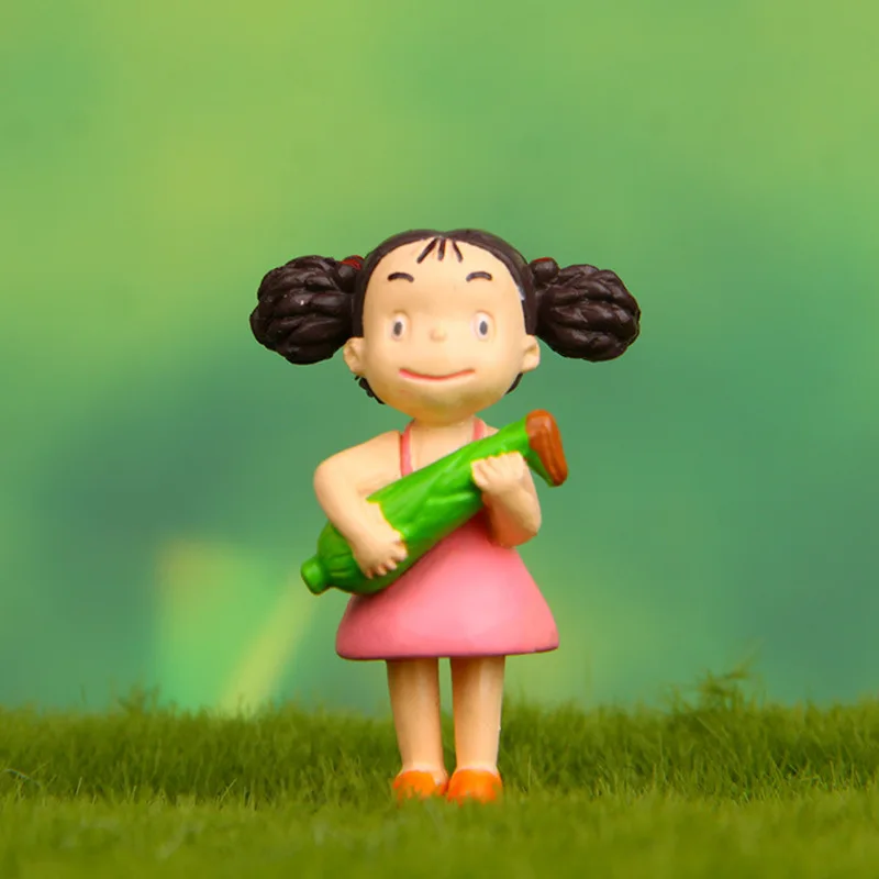 

1pcs Hayao Miyazaki Totoro Girl Anime Figure Action Toy Figures Toys for Children Decoration