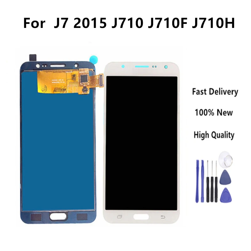 

5.5'' LCD Display for SAMSUNG Galaxy J7 2016 Display Touch Screen For SAMSUNG J7 2016 J710 J710F Display Assembly Replacement