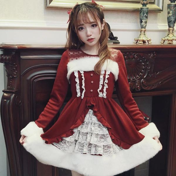 Lolita christmas dress Clearance