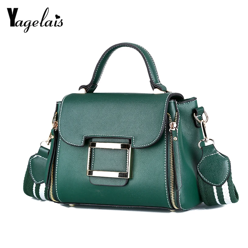 

Luxury Simple Messenger Bag Vintage Designer Women Bag 2019 England PU Leather Shoulder Bags High Quality Handbag Bolsa Feminina