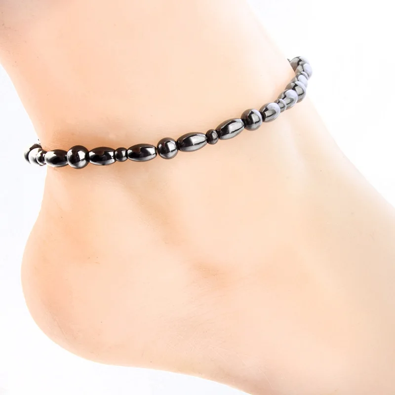 

Magnetic Weight Ankle Bracelets Black Loss Women for Women Ankle Bracelet Beach Accessories Summer Jewellry