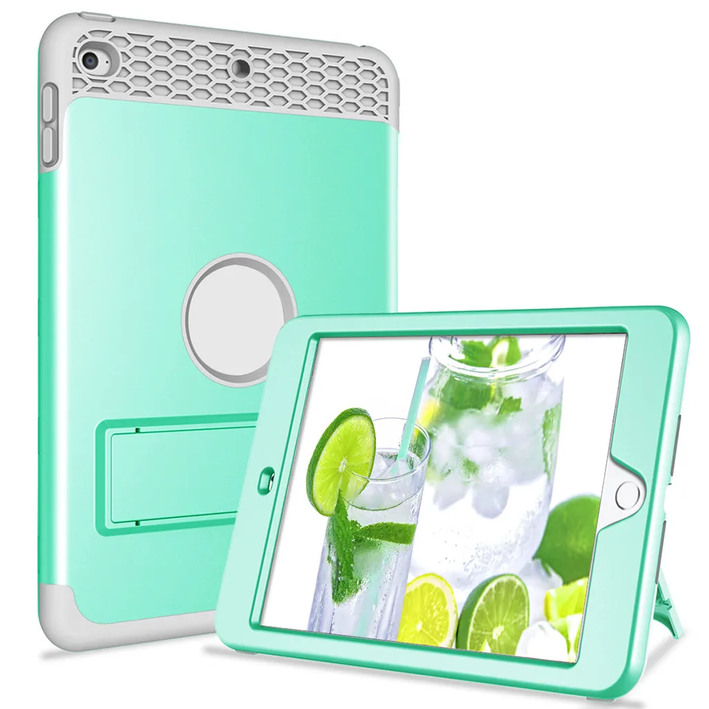 Противоударный чехол для ipad mini 1 2 3 4 Kids/ipad 5 2019 с подставкой и ремешком на руку