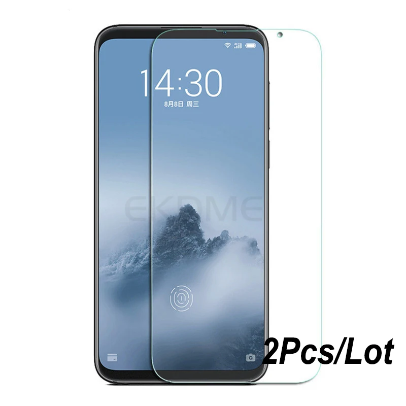 

2Pcs Temperd Glass Screen Protector For Meizu 16th Snap 845 16X 16 15 Plus Note 9 X8 For Meizu M6 M5 Note Clear Guard Glass