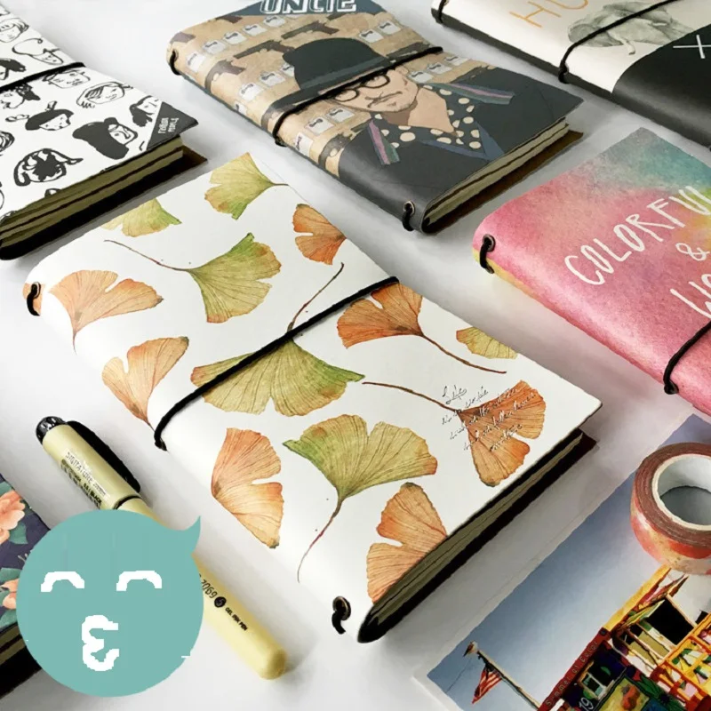 Fashion Diary Craft Paper Notepad Creative Lunchbook Notebook Stationery Handbook Notepad Tie Diary Retro Travel Book Fashion Diary Craft Paper Notepad Creative Lunchbook Notebook Stationery Handbook Notepad Tie Diary Retro Travel Book