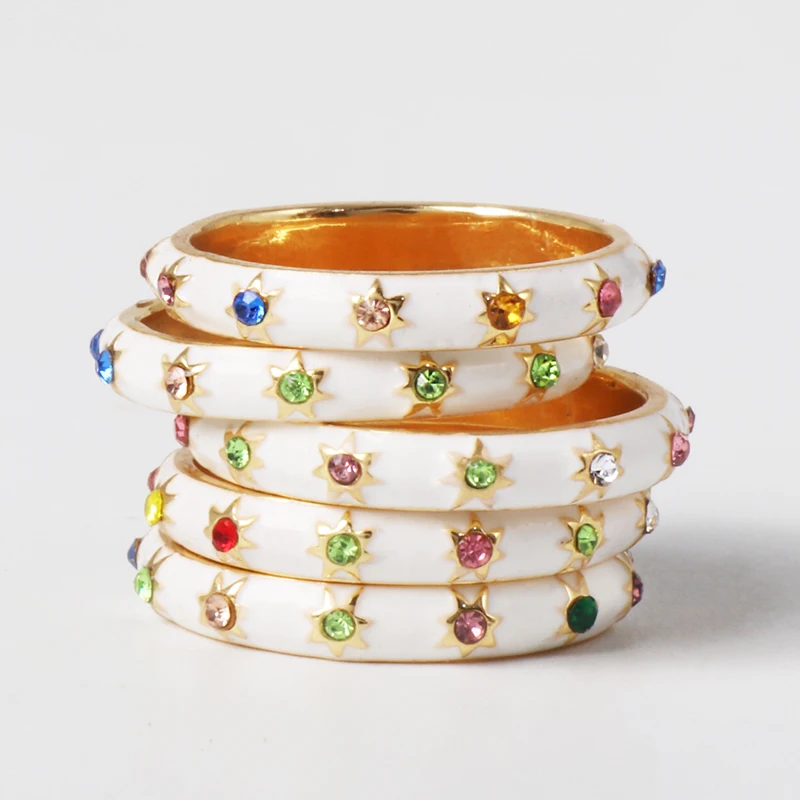 

birthstone ring for girl women birthday gift AAA+ colorful cubic zirconia simple geometric engagement rings