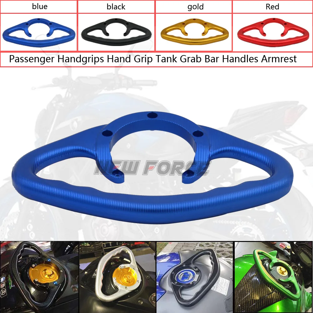 CNC Tank Grab Bar Handgrips Hand Grip Fit For Honda CBR600RR/CBR900RR/CBR1000RR CNC Tank Grab Bar Handgrips Hand Grip Fit For Honda CBR600RR/CBR900RR/CBR1000RR