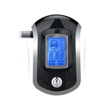 Алкотестер, портативный тестер дыхания, точный цифровой дисплей, ЖК-светильник, удобный светильник, портативный дизайн, для вождения