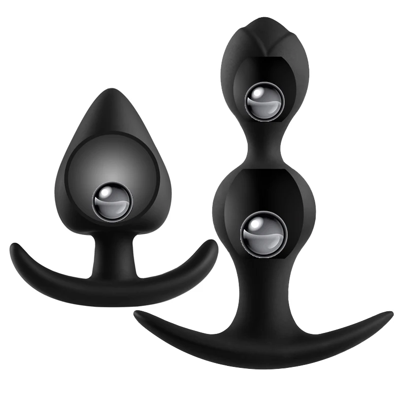 Sex Rotating Anal Beads Ball Butt Plug Toys Masturbator For Men Women Prostate Stimulator No Vibrator Toy | Красота и здоровье