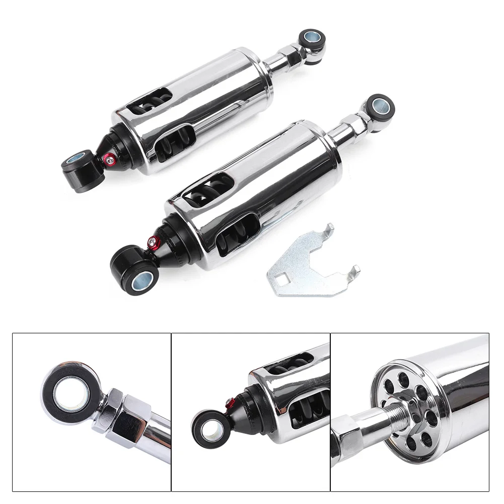 285mm Rear Shock Absorbers Suspension for Harley Heritage Softail