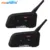 Fodsports 2 шт./лот V6 Pro мотоциклетный шлем домофон Bluetooth Мотоцикл Интерком 6 гонщиков 1200 м BT переговорные с гарантией