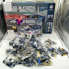 Ford Mustang 10265 Technic Series Race Car Building Assembled Blocks Bricks Enlighten Compatible with technic lepin 20057 genuine technic mechanical series ultimate extreme adventure car building blocks bricks compatible with lego 42069
