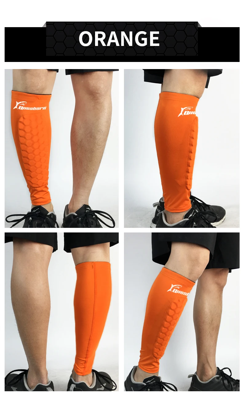 1 пара голени защитные футбольные гетры до голени Компрессионные рукава для велоспорта гетры для бега Спортивная безопасность shinguards