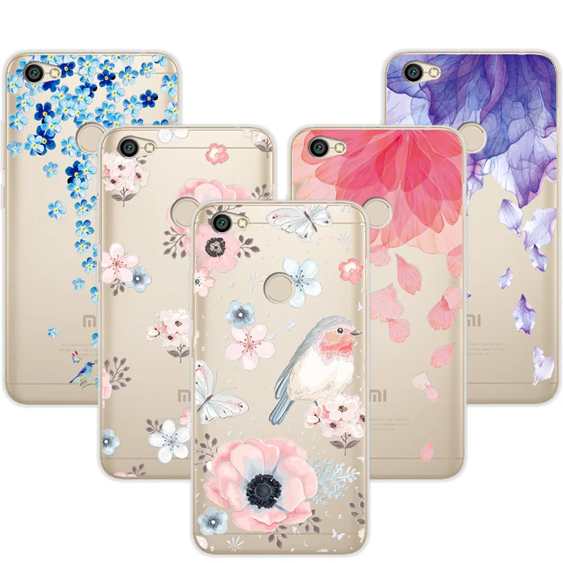 

3D Art Print Relief Case Cover For Xiaomi Redmi Note 5A Pro 5.5" Lace Flower Soft TPU Phone Cases Coque For Redmi Note 5A Pro