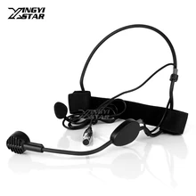 WH20TQG мини XLR 3 Pin TA3F наушники динамический микрофон гарнитура с микрофоном для Самсон UB7 UR7 PXD2 Беспроводной нательный передатчик