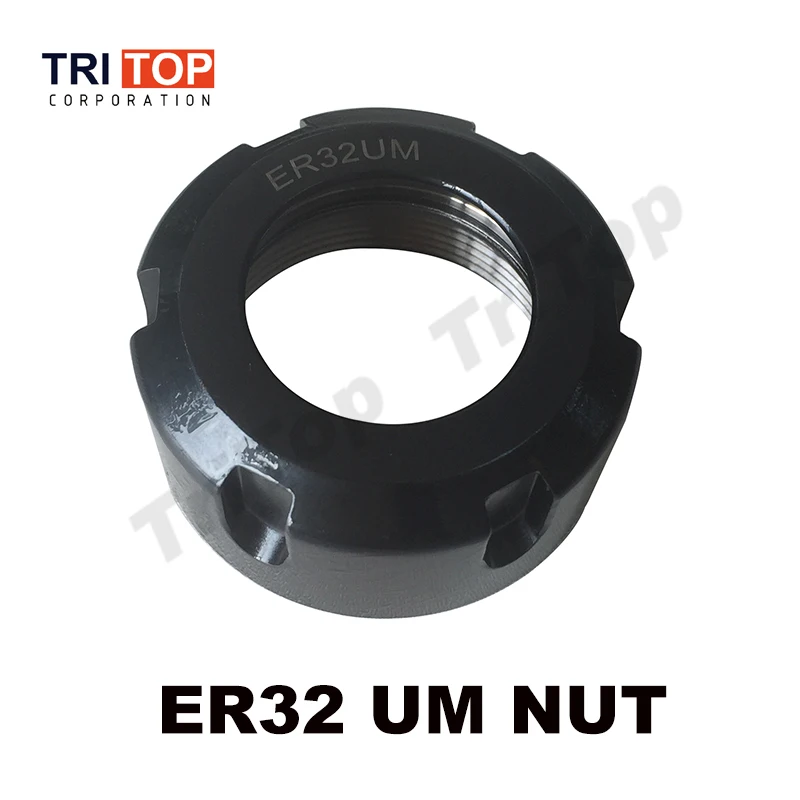 2pcs ER32 UM Nut High quality for CNC Milling Machine Engraving Lathe Tool ER 32 Spring Collet nut