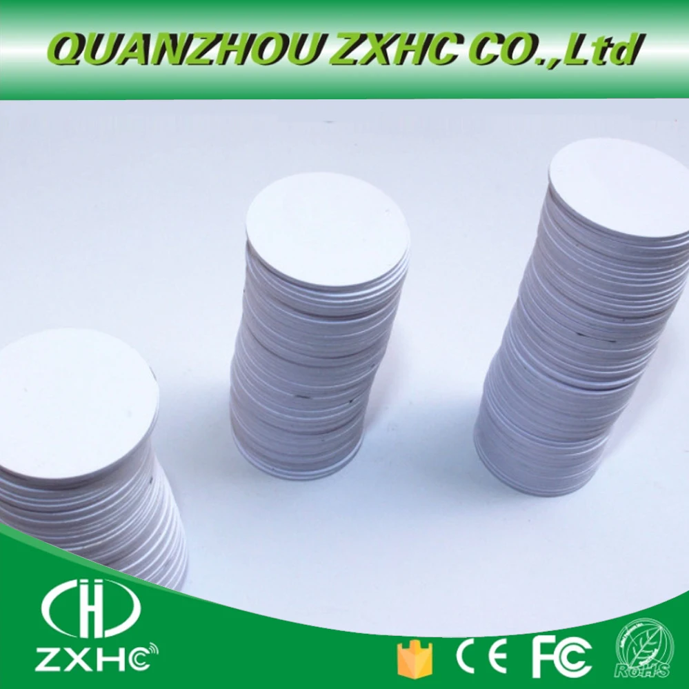 

20pcs 13.56mhz UID Coin Card IC round card RFID smart card 25mm copy and erase S50 high frequency card contactless IC card