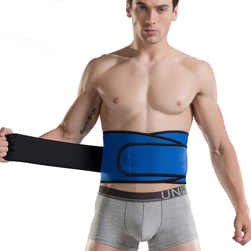 

High Elastic Waterproof Belt Ajustable Waist Support Brace Fitness Gym Lumbar Back Waist Supporter Protection For Sports Safety