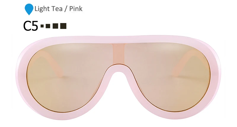 SORVINO, Ретро стиль, негабаритных, пилот, солнцезащитные очки для женщин,, Роскошные, брендовые, дизайнерские, солнцезащитные очки, высокое качество, большие, плоский верх, красные оттенки, P378 - Цвет линз: C5