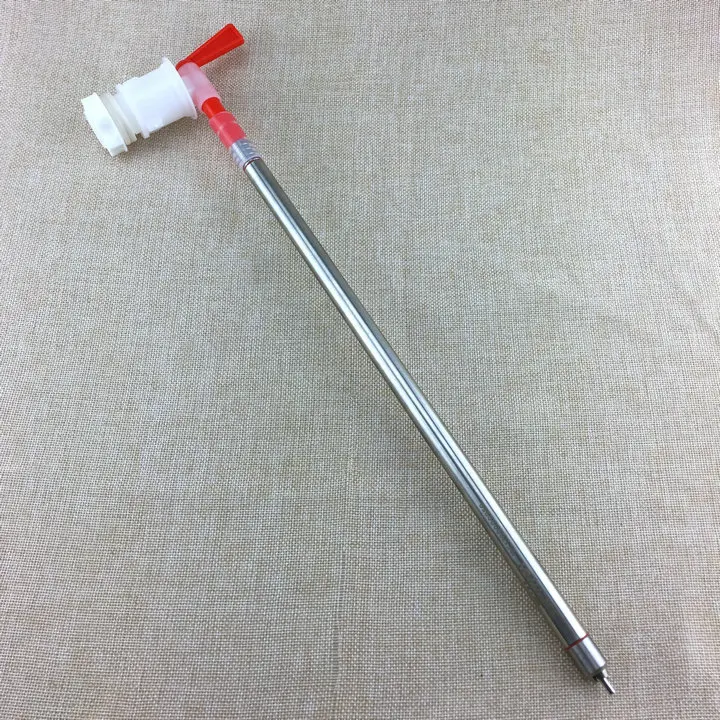 

Homebrew Beer Bottle Filler with bucket Spigot Stainless Steel bottle filler with Spring Loaded 13.7" length 34cm