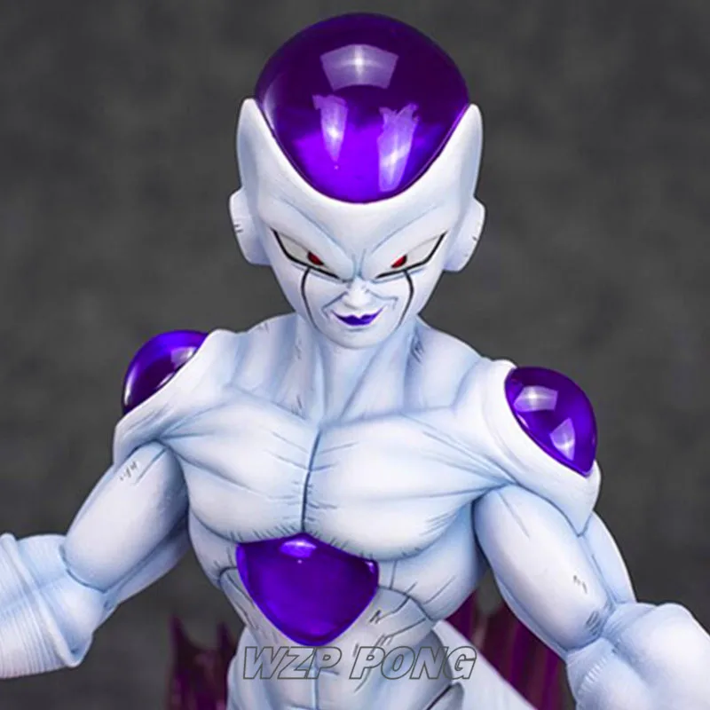 Аниме Драконий жемчуг Z белый Frieza статуя Смола 1/8 полная длина Модель светодиодный свет Фриза пластиковая фигурка героя игрушки коллекция