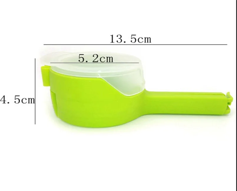 4 pcs/lot Sealing Food Clips Pour Food Storage Bag Clip Sealing Clip Effect Clamp With Large Discharge Nozzle For Storage Food