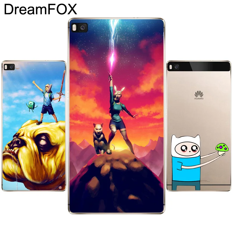Мягкий силиконовый чехол DREAMFOX M307 Adventure Time из ТПУ для huawei P8 P9 P10 Lite Plus 2017 Honor 8 Pro 9 6X |