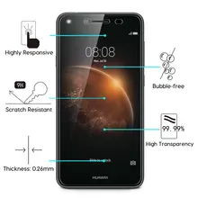 2 шт./лот для huawei Y5 2 Y5 II 5,0 дюймов LYO-L21 Защитная пленка для экрана 9H закаленное стекло для huawei Y5 II 5,0 дюймов