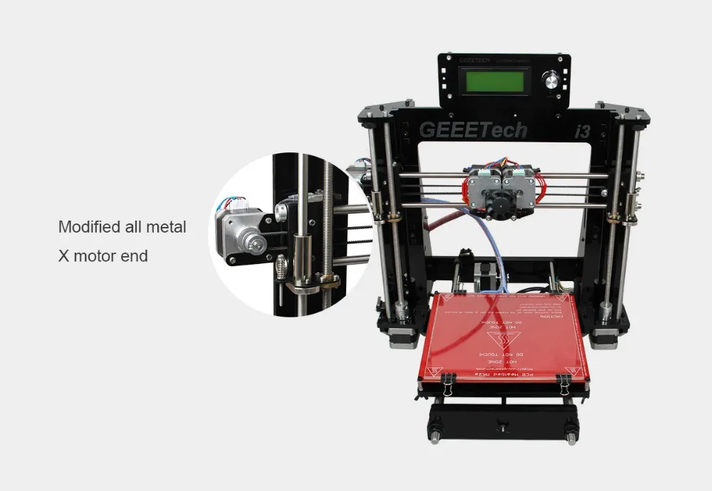 Geeetech Imprimante 3D Acrylic I3 Pro C DIY Dual MK8 Extruder Haute ... - HTB1W3pKKpXXXXa7XpXXq6xXFXXXG