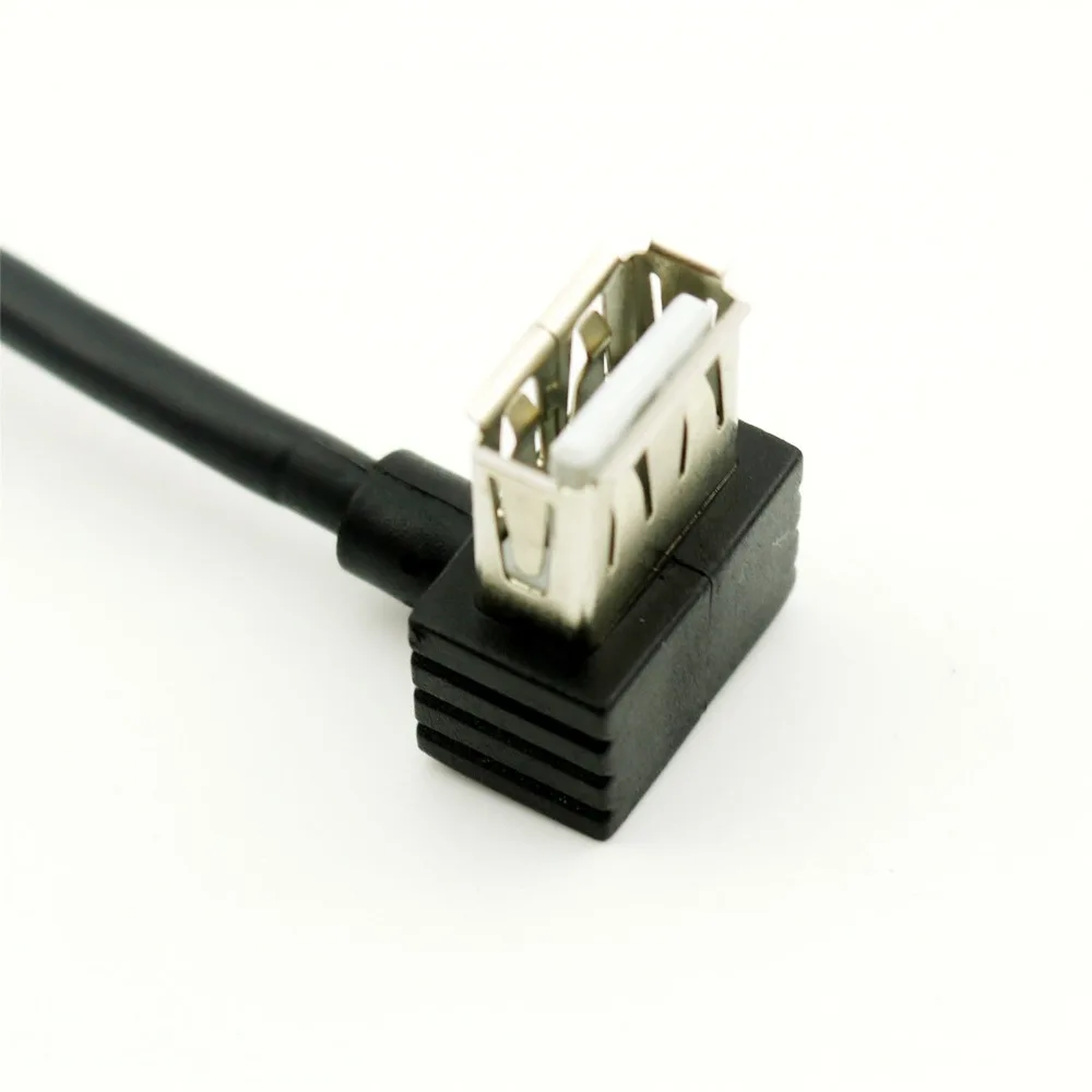암-USB 2.0 A 암 직렬 케이블 어댑터 변환기, RS232 DB9, 8 인치, 25cm, 1 개