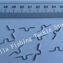 Квадратный Руководство Крюк Рыбалка Род ремонт части крючок 5#150 шт. серебристого цвета