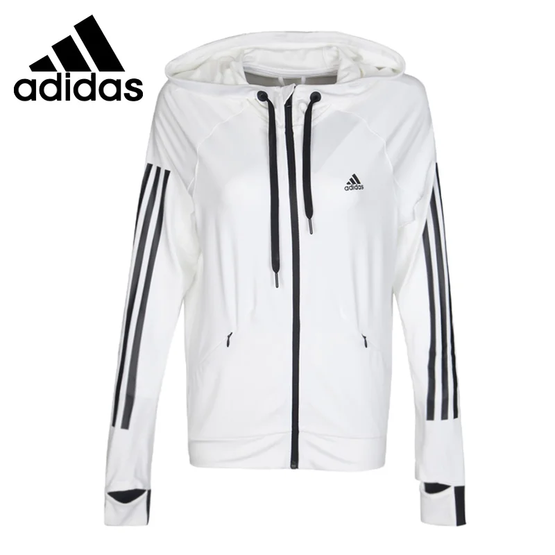 Оригинальный Новое поступление Adidas Performance на ходу Для женщин куртка с капюшоном