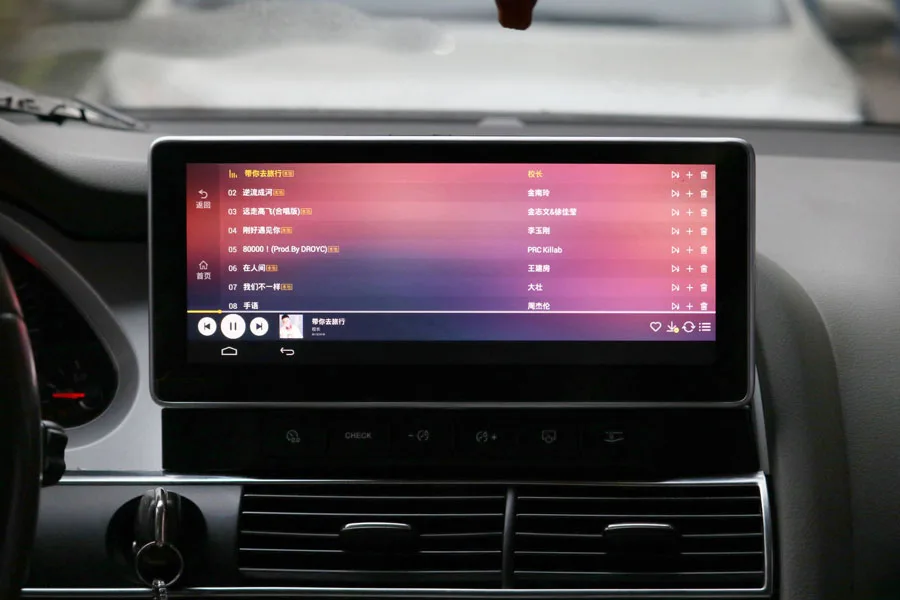 Navirider Octa Core Android 8,0 Автомобильный gps плеер для Audi A6 A6L 2010-2011 Радио сенсорный экран стерео штатные магнитофон