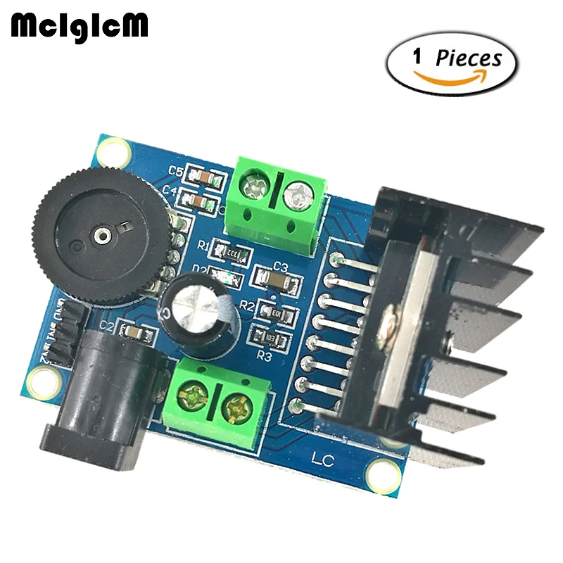 

MCIGICM 1pcs Audio Power Amplifier DC 6 to 18V TDA7297 Module Double Channel 10-50W Hot sale