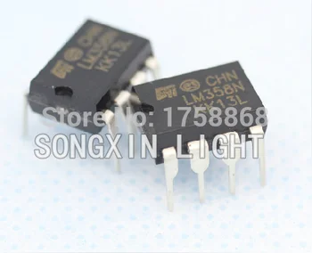 

(XIASONGXIN LIGHT 100PCS/LOT) LM358P LM358N LM358 358 DIP8 Operational Amplifier IC New