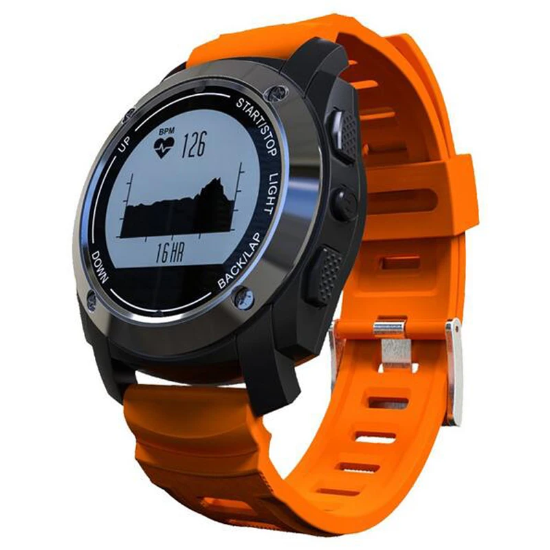 Smartch s928 Смарт часы GPS СПОРТ Профессиональные сердечного ритма Мониторы Air