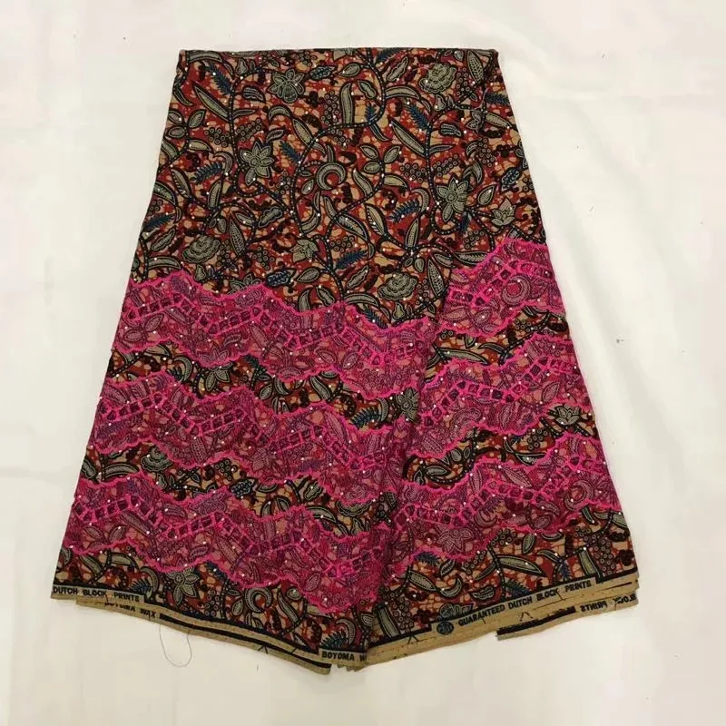 

Stone wax Ankara fabric high quality african print fabric african Hollandai' 6 yards per lot cotton cloth material !XM112231