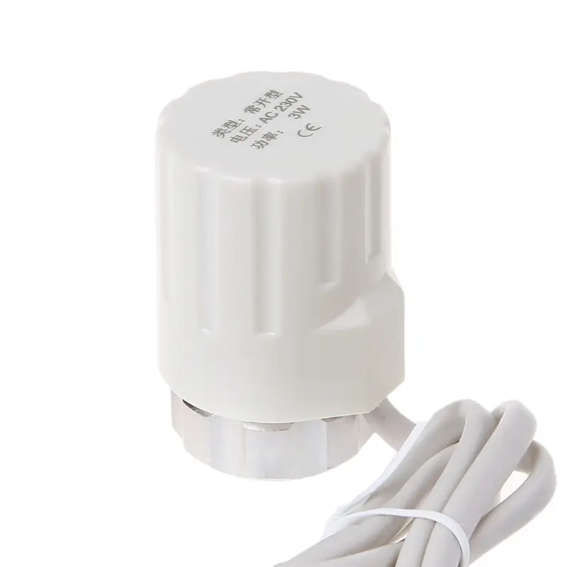 Separador de agua del sistema de calefacción del suelo del actuador eléctrico térmico de 230 V 2VA para el colector Separador de agua del sistema de calefacción del suelo del actuador eléctrico térmico de 230 V 2VA para el colector