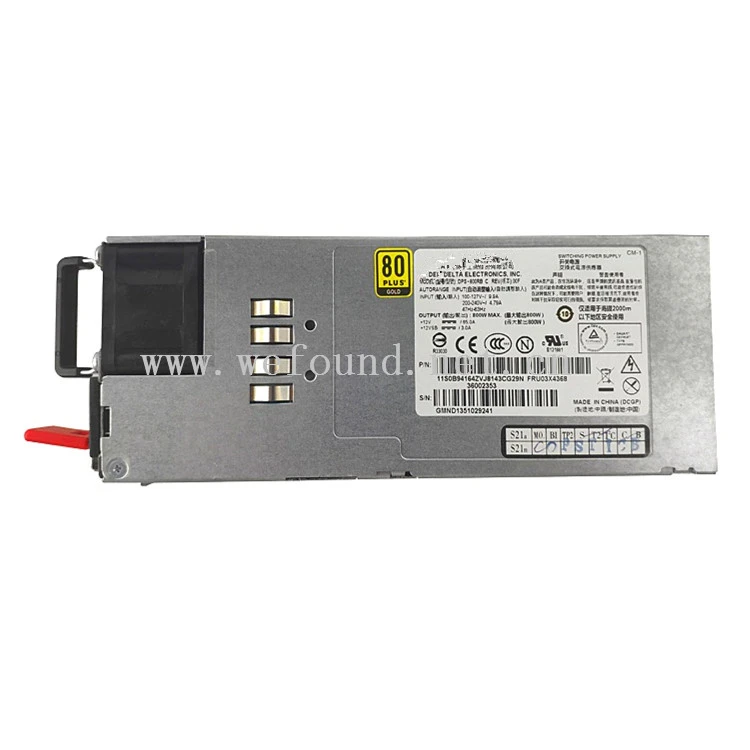 Рабочий Сервер питания Для RD630 DPS-800RB C 03X4368 36002353 800 Вт полностью протестирован