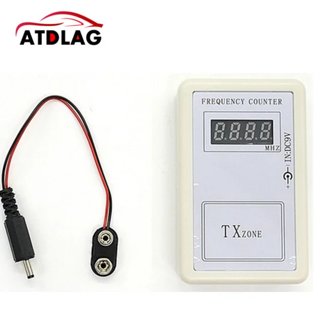 

Digital Frequency Meter Counter Handheld Wireless Remote Control 250-450 MHZ Tester Tools