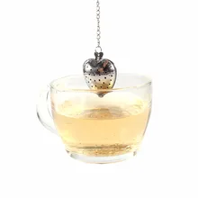 W Горячий держатель чайных листьев круглое ситечко из нержавеющей стали фильтр диффузор травяной специй 15 видов стилей