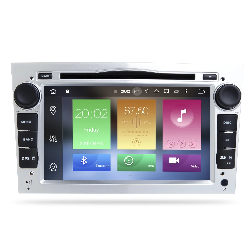 Perfect 4G RAM Android 9.0 Car DVD Stereo for Opel Astra H Zafira Vivaro Vectra Tigra Corsa CRadio GPS Navigation Video Audio headunit 2