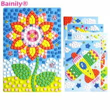 Mozaikové kreativní puzzle pro děti – několik druhů