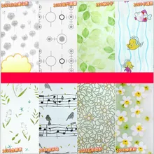 0,45x10 м матовая стеклянная декоративная оконная пленка, клейкая рельефная оконная наклейка, домашний декор