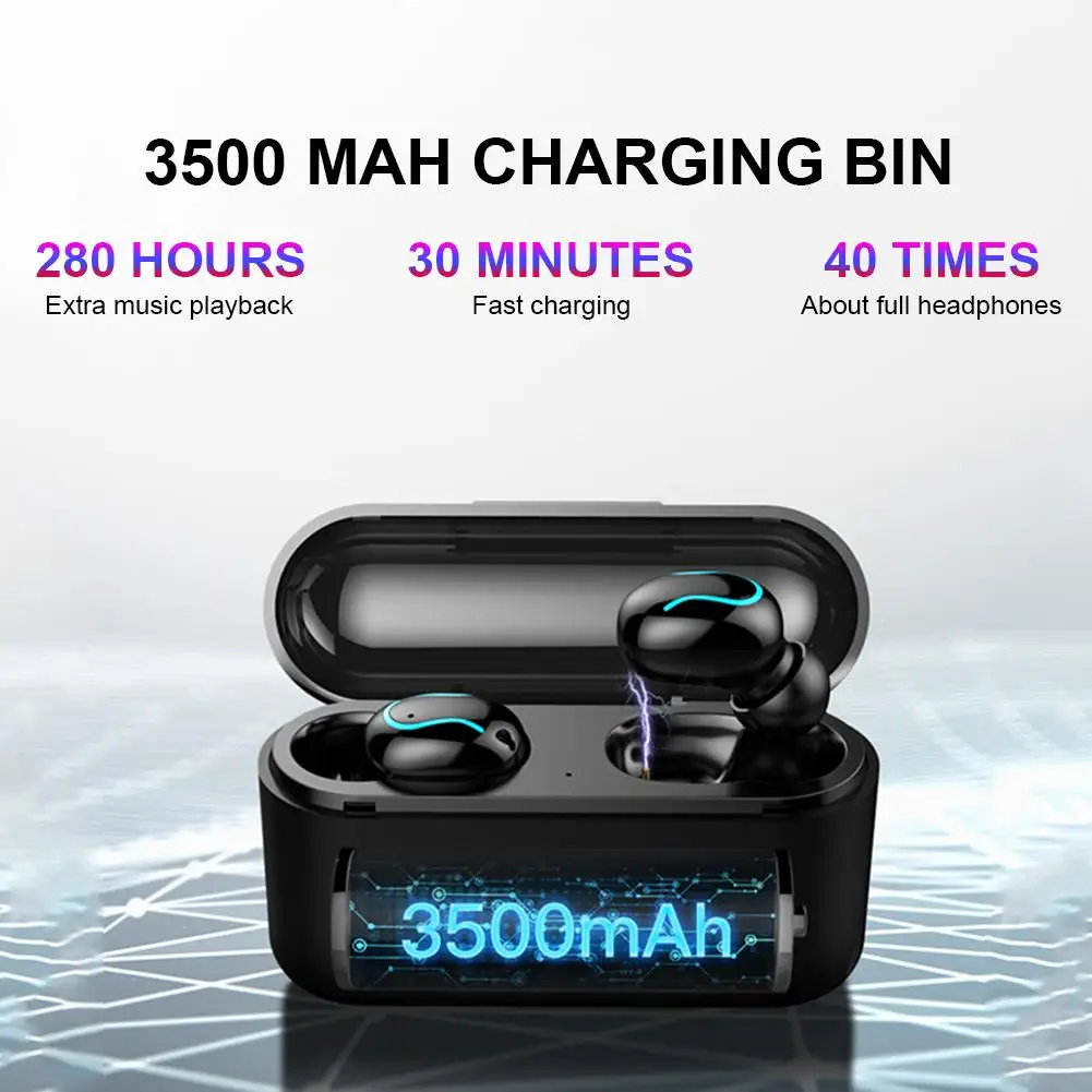 Q32S мин Bluetooth 5 0 Беспроводная гарнитура бинауральные ультра маленькие спортивные