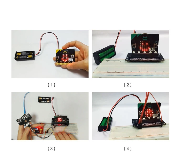 Для Micro: макетная плата для битов microbit, для фитографического кодирования и программирования для детей, обучающий стартовый комплект FZ3143