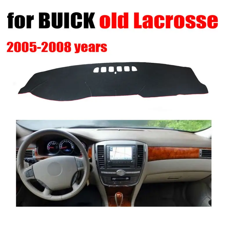 Чехлы для приборной панели автомобиля коврик для Buick старый Лакросс 2005-2008 лет левосторонний dashpad dash cover авто аксессуары