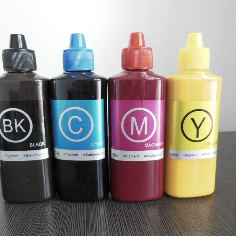 Einkshop 4 color 100ml bottle for canon universal pigment ink printer