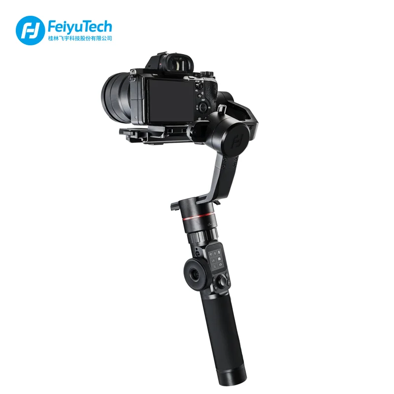 

FeiyuTech Feiyu AK2000 3-Axis Brushless Handheld Camera Stabilizer Gimbal for Sony Canon 5D 6d Panasonic GH5 Nikon D850 2.8KG