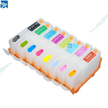 

8pcs without chip For CANON IP8500 i9950 i9900 refillable ink cartridge CLI-6 FREE SHIPPING