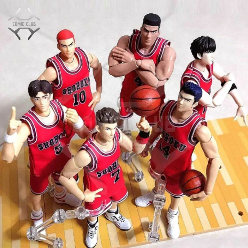 Экшн фигурки героев мультфильма dочень SLAM DUNK Miyagi Ryota Акаги Такенори Hanamichi Sakuragi